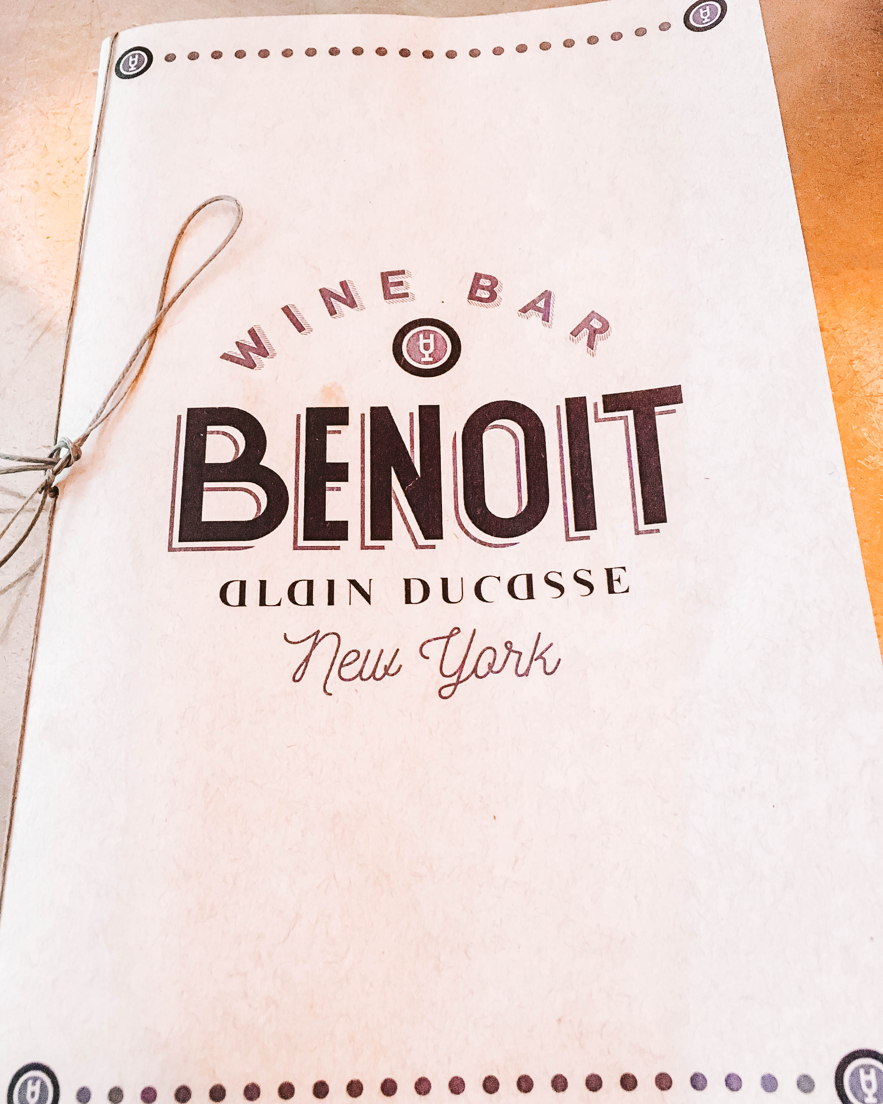 Wine bar spotlight: Benoit New York